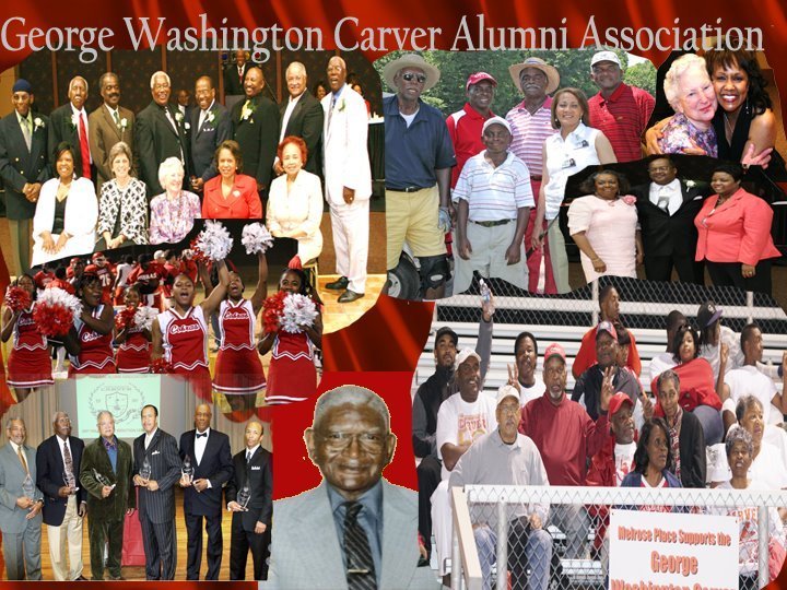 Alumni group at formal event in elegant attire